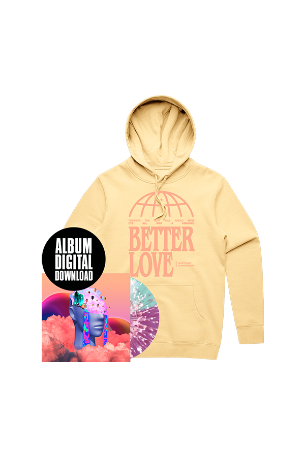 IDWTMIH Hoodie + Half & Half w/ Splatter LP