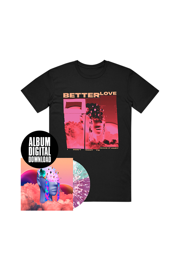 Hurt Tee + Half & Half w/ Splatter LP