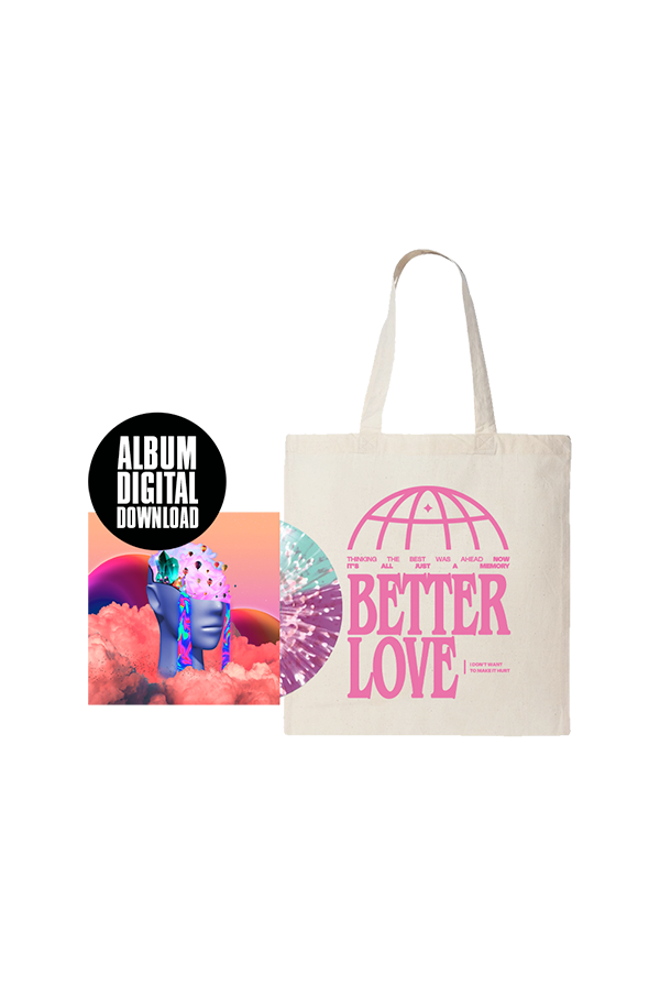 IDWTMIH Tote Bag + Half & Half w/ Splatter LP