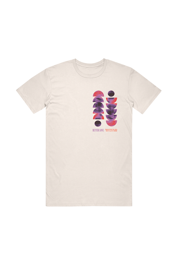 Abstract Tee (Cream)