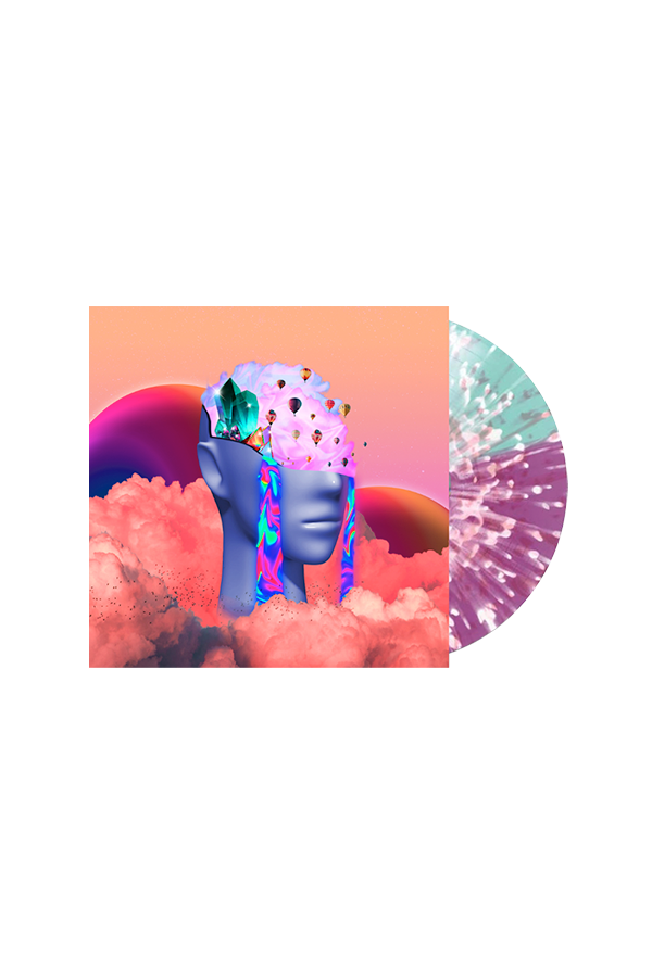 I Don't Want To Make It Hurt LP (Half & Half Electric Blue/Violet w/ Baby Pink Splatter)