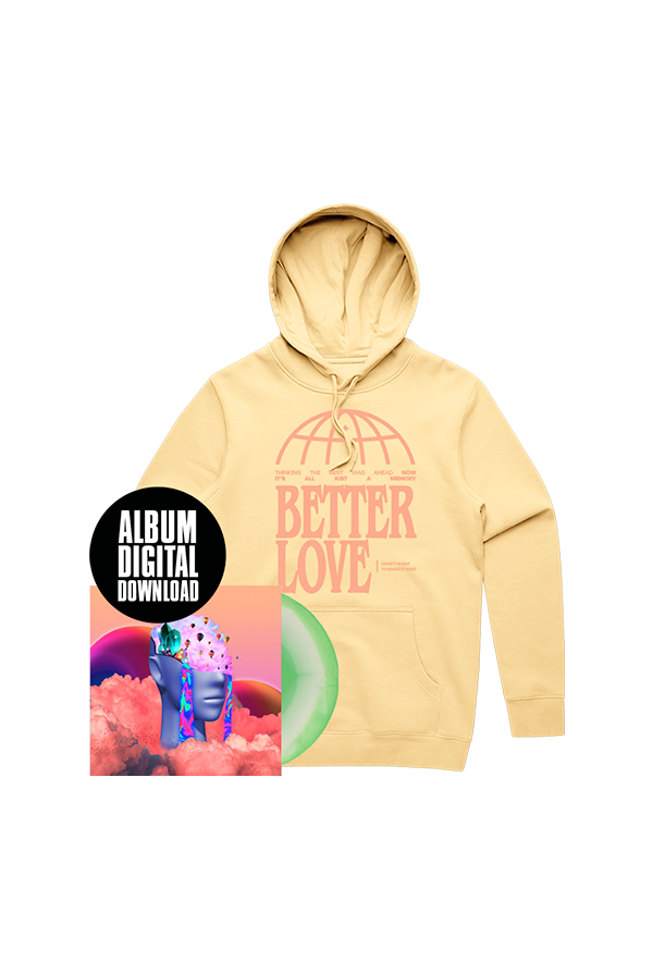 IDWTMIH Hoodie + A-side White /B-side Doublemint LP