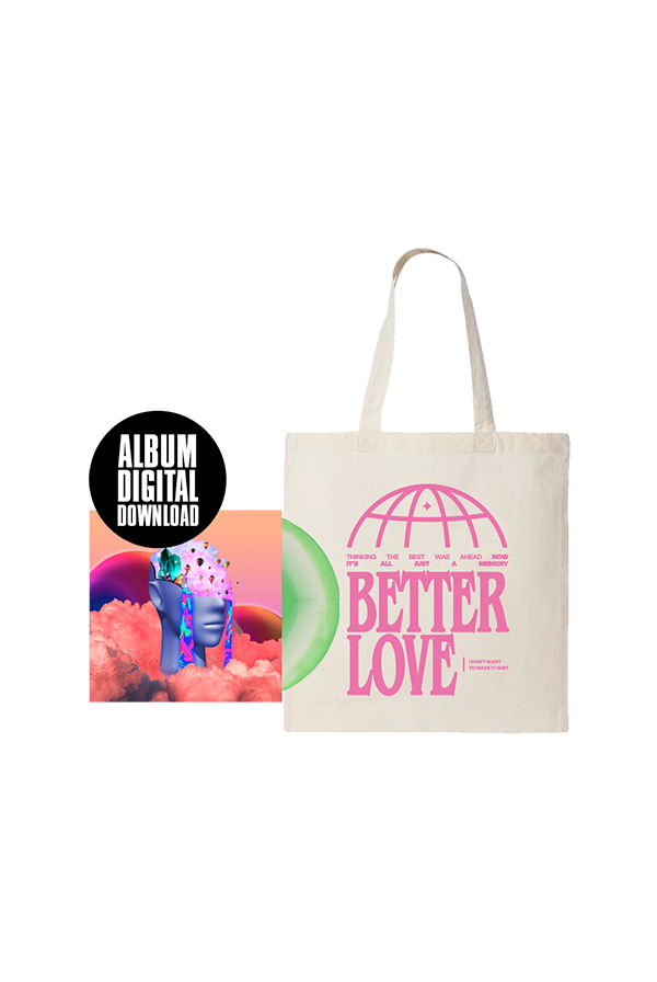 IDWTMIH Tote Bag + A-side White /B-side Doublemint LP
