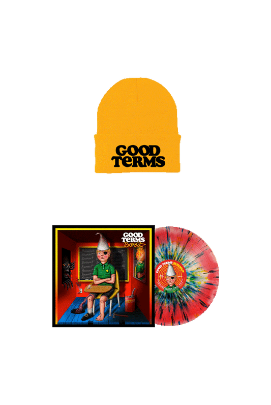 Good Terms Burnout Vinyl + Beanie Bundle