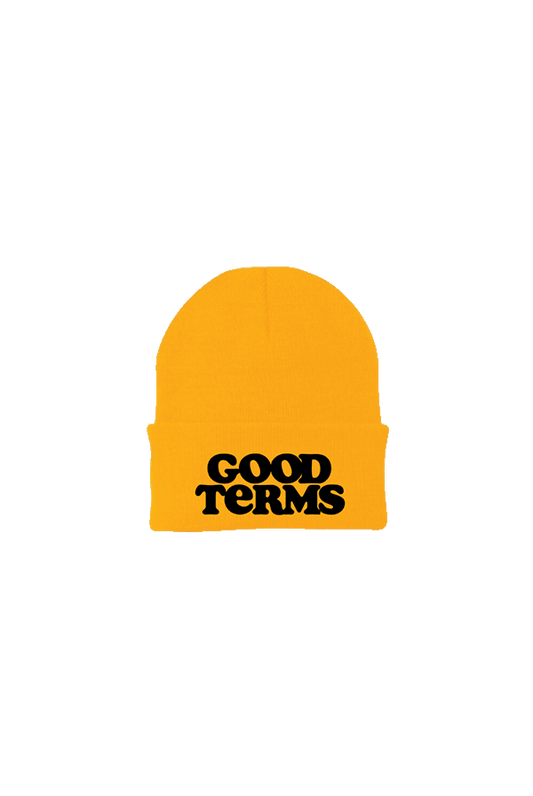 Good Terms Beanie (Yellow)