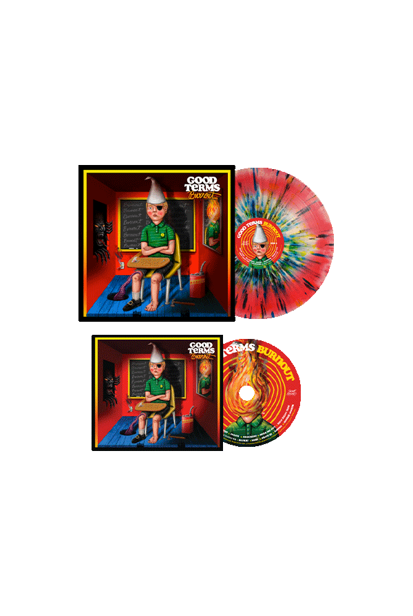 Good Terms Burnout Vinyl + CD Bundle